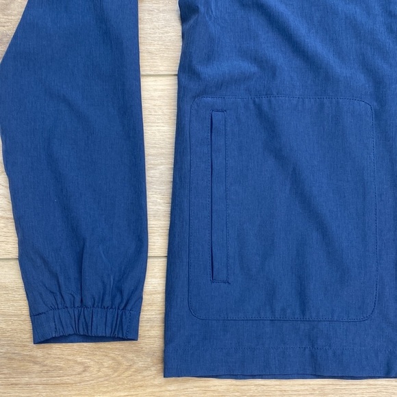 Travis Mathew Stormchaser Lightweight Windbreaker Jacket Golf full zip Blue‎ - Picture 5 of 16